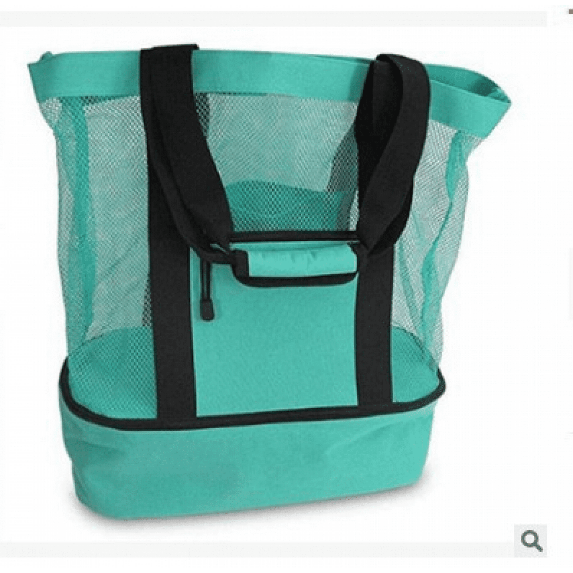 Beach bag with cooler compartment clearance