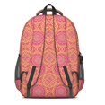 thumbnail image 3 of Paisley and Floral Red Pattern Cute School Backpack Bag with Padded Back and Adjustable Shoulder Straps 16.9 X 12.6 X 5.9 Inches, 3 of 5