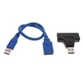 thumbnail image 4 of Adaptador De Convertidor Compatible Con A USB3.0 De 5Gbps 15 + 7Pin 2.0 Con Para Duro SDD De 2.5 " Yotijar Adaptador de HDD ABS, 4 of 10