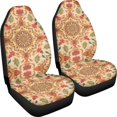 thumbnail image 3 of XYZCANDO Central Mandala Geometric Car Seat Covers for Man Breathable Car Front Seat Covers Decor Accessory Interior Decor, for Truck Vehicle Van, 3 of 10
