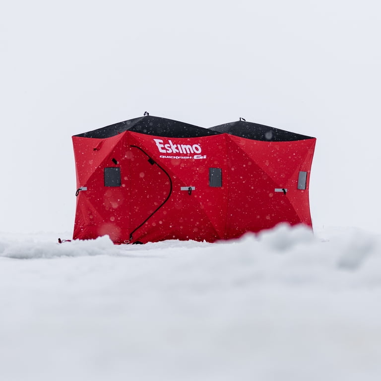 eskimo fish house accessories Deluxe Tie Down Kit The base can remain mounted during shelter takedown and storage Eskimo QuikFish 2 Ice Shelter