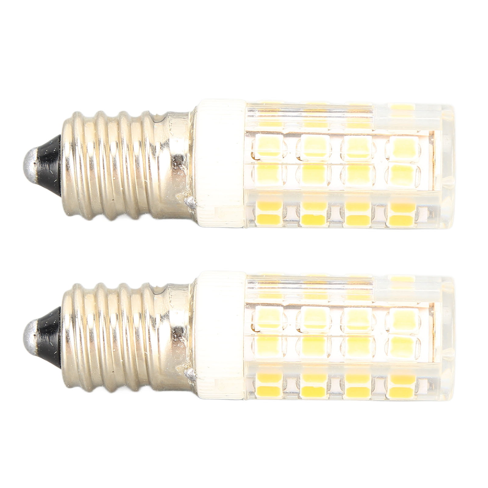 E14 LED Bulbs, 52LEDs E14 Light Bulb Dimmable 100-130V Stable Warm Light Heat Dissipation European Base Chandelier - Walmart.com