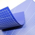 thumbnail image 4 of Moyic Estera de corte A4 duradera y confiable azul para proyectos de bricolaje Estera de corte rectangular de PVC Estera de corte A3 Suministros de escritura y corrección A4, 4 of 6