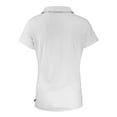 thumbnail image 3 of Women's Cutter & Buck  White George Washington University Vault Daybreak Eco Recycled V-Neck Polo, 3 of 3