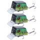 thumbnail image 2 of Señuelo de pesca, 3 piezas de mini cebo en forma de cubo, cebo biónico para peces, señuelo de pesca artificial adaptado a la perfección, 2 of 9