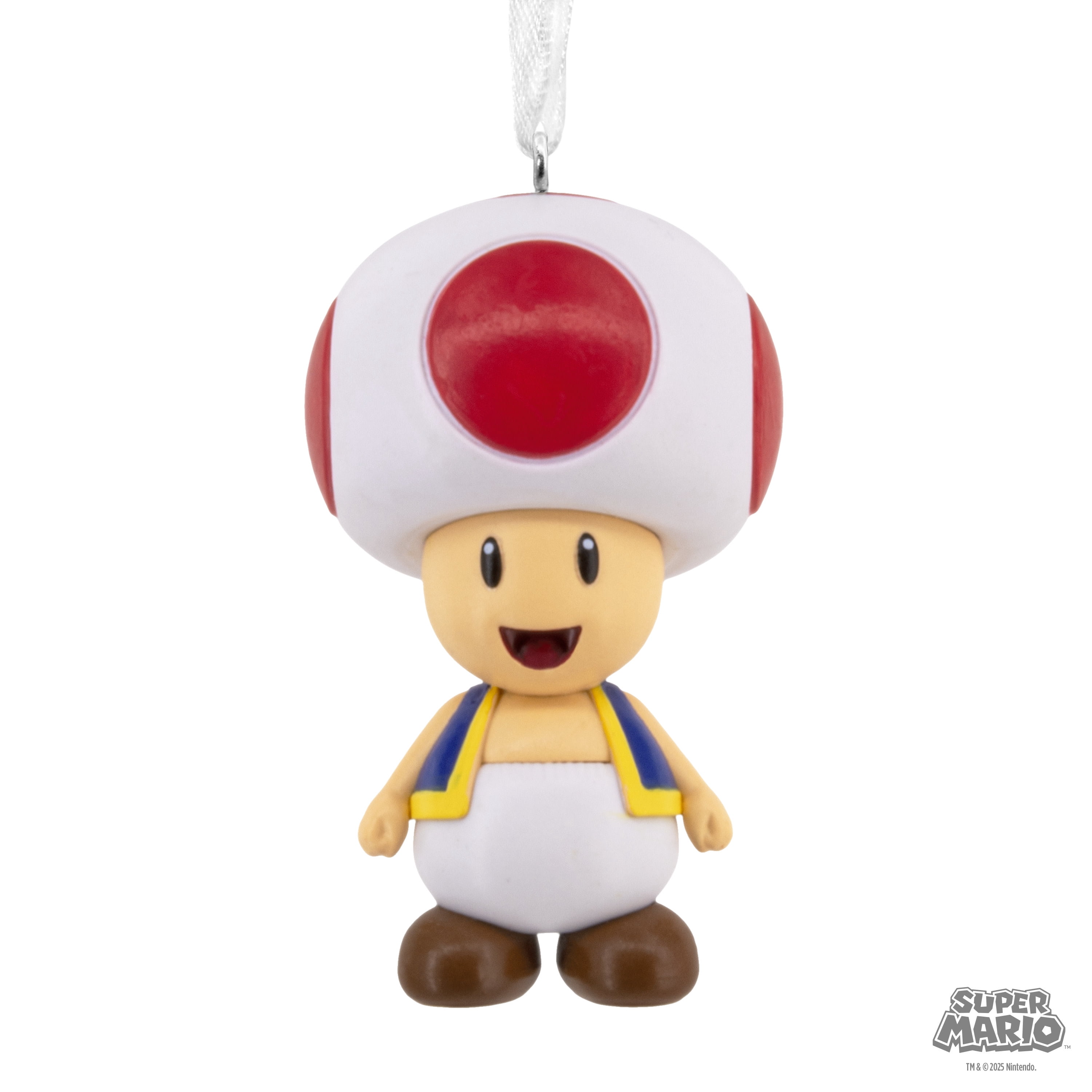 Hallmark Christmas Ornament (Nintendo Super Mario Toad), 1 Count, 1 Count