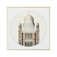 thumbnail image 1 of Jennifer Taylor Home White Gold Gray Frame Wall Art 24" x 24", 1 of 3