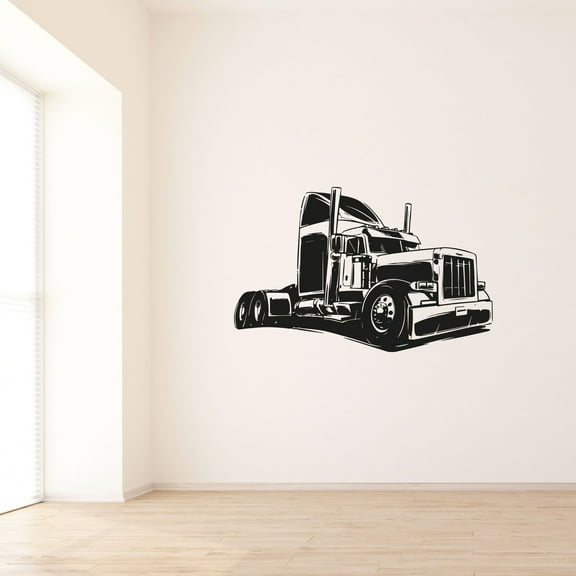 Trucks Tractor Truck Monster Truck Toy Cars Vehicle Wall Sticker Art Decal for Girls Boys Room Bedroom Nursery Kindergarten House Fun Home Decor Stickers Wall Art Vinyl Decoration Size (24x40 inch)