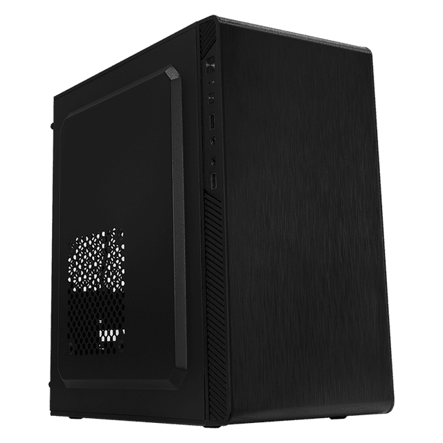 Computadora Escritorio Xtreme PC Gaming Intel Core i5 12400 16GB SSD 500GB WIFI Black gaming ligero, oficina, estudio y hogar