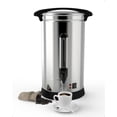 thumbnail image 1 of GarveeHome Urna de café para 60 tazas, cafetera comercial de doble pared de 10 l/2,6 galones para buffet, catering, reuniones de bodas, dispensador de café caliente de gran capacidad, urna de agua cal, 1 of 5