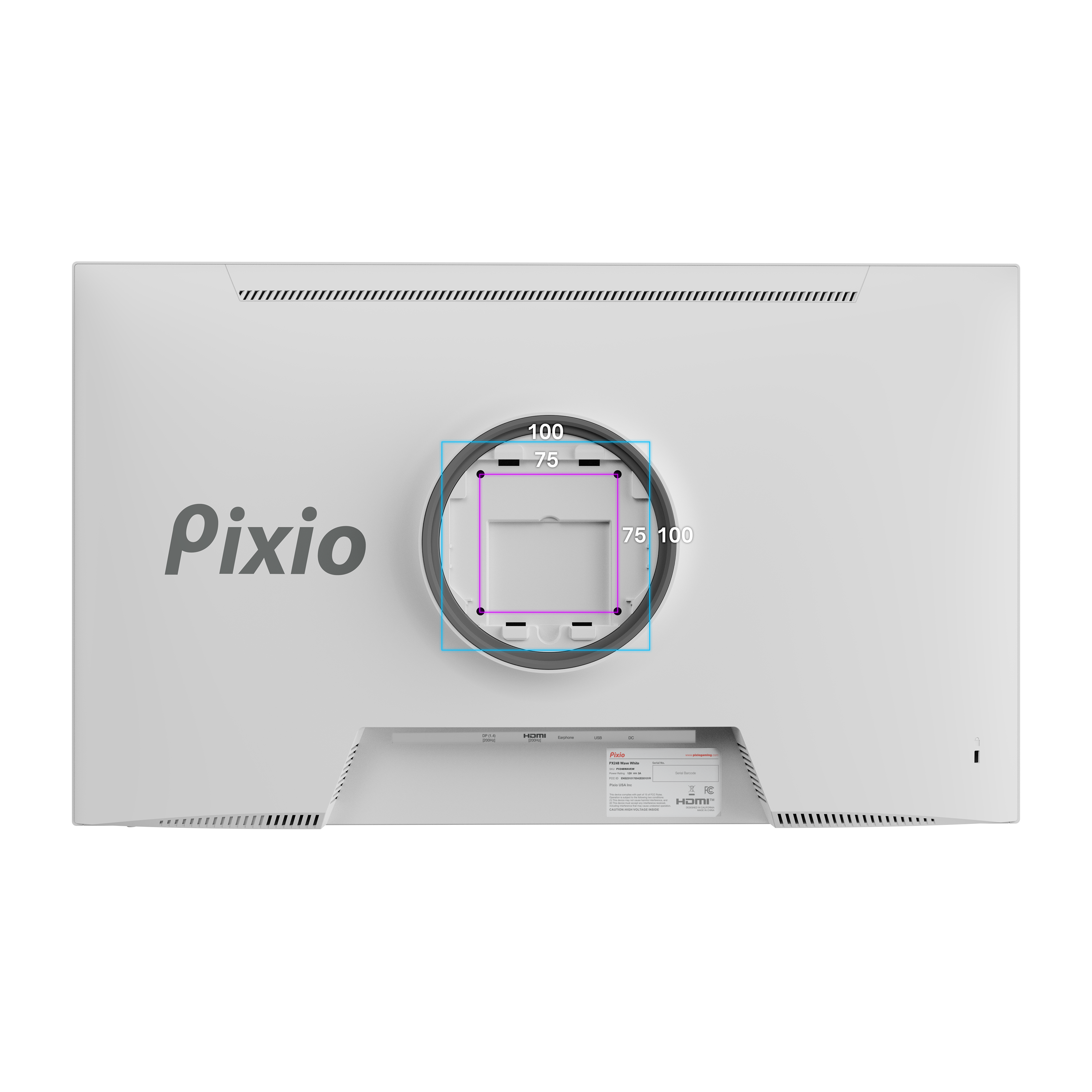Pixio PX248 Wave White 24