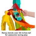 thumbnail image 5 of Fisher-Price Little People Sit ‘n Stand Skyway Race Track Toddler Vehicle Playset with 2 Cars, 5 of 7