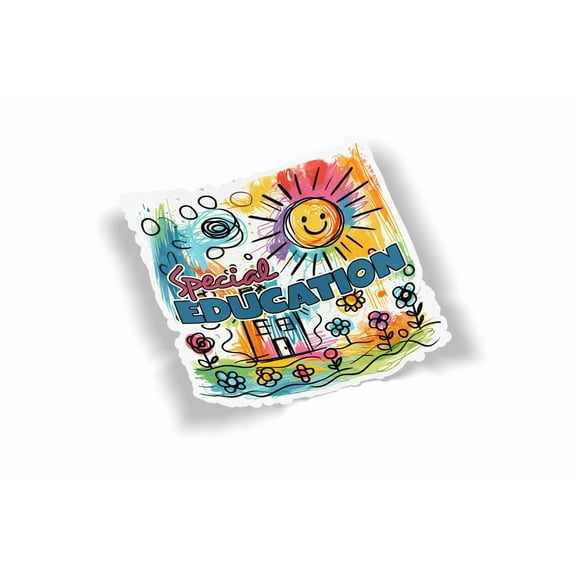 Special Education Waterproof Sticker