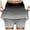 Z1-Grey, variant on Skorts for Women Dressy Casual Plus Size Cross Drawstring Tennis Skirts High Waisted Tummy Control Athletic Skirts Red, XL