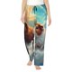 thumbnail image 1 of Fotbe Cloud Guinea Pig Pantalones de Pijama para Mujer, Pantalones de Dormir, Pantalones Pj con Cordón y Bolsillos-Large, 1 of 6
