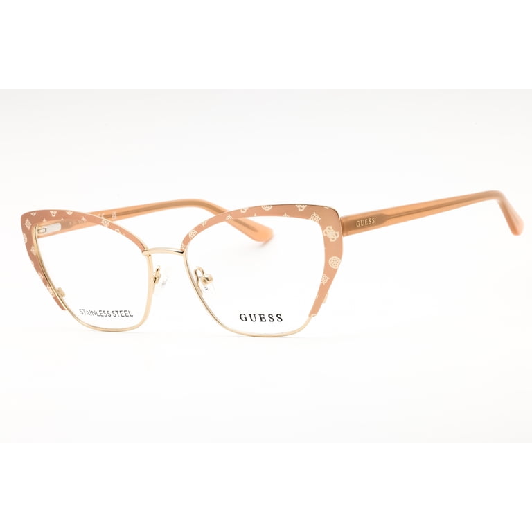 NWT Guess GU50122 Beige Cat Eye 54mm Eyeglasses Guess GU50122 Eyeglasses | Select Eyewear main image 3