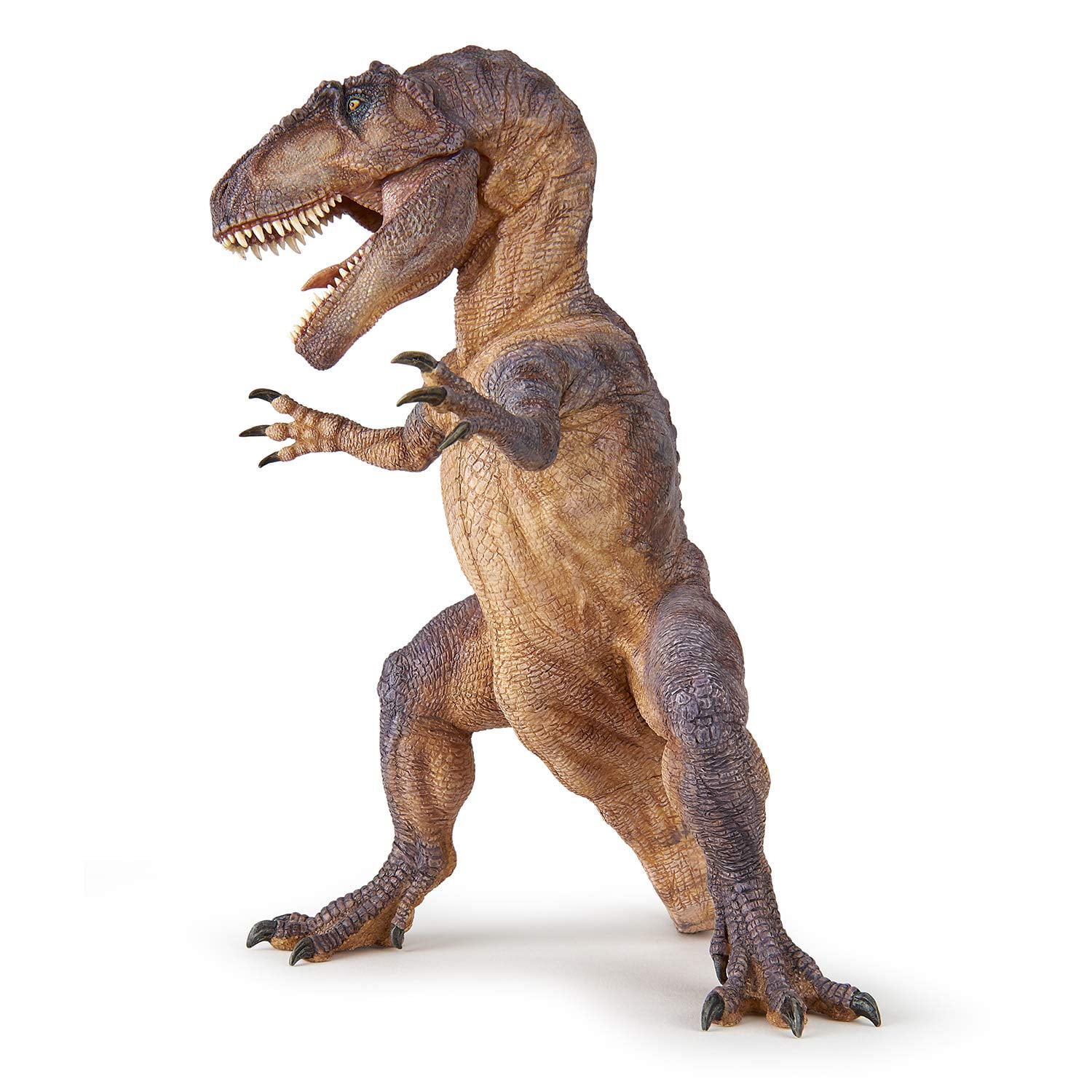 パポ55075ブラウンランニングT-rex Papo T-Rex Running - Brown #55075 - Features Articulated Jaw
