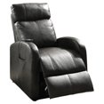 thumbnail image 1 of ACME Ricardo Faux Leather Tufted Upholstered Recliner with Power Lift in Brown, 1 of 3