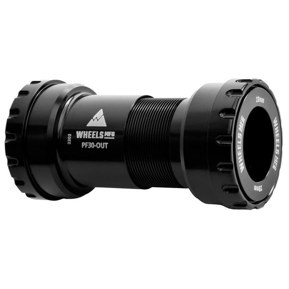 Wheels Mfg PF30 Threaded BB, Praxis M30/28, Base, Black