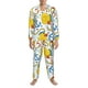 thumbnail image 3 of Balery Ducks and Anchors Pijama para Hombre de Dos Piezas con Manga Larga, Conjunto de Dormir y Descanso Suave con Bolsillos-Large, 3 of 7