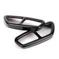 thumbnail image 4 of Ajuste de tubo de escape-2 piezas de acero inoxidable para coche, ajuste de cubierta de tubo de escape negro para 5 Series G30 2017-2018, 4 of 5