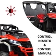 thumbnail image 2 of Montable Electrico Speed para Niños Control Remoto Luz Led 12v - Rojo, 2 of 7