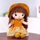 thumbnail image 3 of Fluffy Rag Doll Plush Stuffed Toy Soft Gifts with Hat Skirt Princess , Little Girls Sleeping Partner Companion Toys for Gifts Yellow, 3 of 4