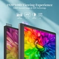 thumbnail image 2 of Monitor portátil KYY 15.6 pulgadas 1080P FHD USB-C con cubierta inteligente, 2 of 9