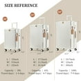thumbnail image 3 of Joyway Carry-on Luggage Expandable Hard 20 inch Carry-on Luggage USB Port Cup Holder TSA Lock Suitcase, 3 of 7