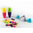 thumbnail image 4 of STARTIST 32 Pieces Plastic Rainbow Nest Stackable Cups Play Toys Children Present, 4 of 9
