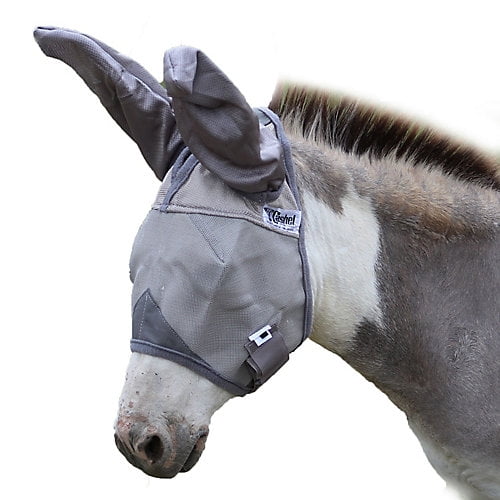 CASHEL FLY MASK STANDARD ARAB LONG COVERS NOSE W EARS MULE Horse SUN PROTECTION 
