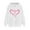White, variant on Women Fashion Summer Toos Ndbuld Women's Print Winter Hoodie Pullover Tops Long Sleeved Comfortable Sweatshirt Up to 35% off,Army Green,L