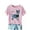 Pink, variant on GERsome Womens Short Sleeve Crew Neck T-Shirts Cute Animal Graphic Shirts Summer Loose Fit Casual Basic Tees, Sizes S-2XL