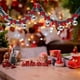 thumbnail image 4 of Adornos navideños, colgante para árbol de Navidad con cinta floral de 2 metros de largo con cordón y pompones. Ideal para árboles de Navidad y decoración de ventanas. Parte superior de plástico., 4 of 6