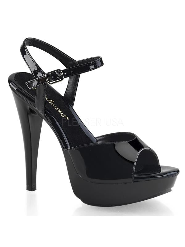 CTAIL509/B/M Fabulicious Shoes 5" Cocktail Blk Pat/Blk Size: 10 CTAIL509/B/M Fabulicious Shoes 5" Cocktail Blk Pat/Blk Size: 10