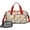 LightColor Ethnic Style, variant on Women Men Gym Bag,LightColorful BirdsFootprints Pattern Small Duffle Bag Spend the Night Bags for Women with Shoes Compartment Washbag,Detachable Shoulder Strap,19.7x8.3x11 Inches