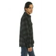 thumbnail image 3 of YAGO Men's Casual Plaid Flannel Long Sleeve Button Down Shirt Black/A3 (S-5XL) (Small), 3 of 3