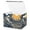 Astronaut Sitting, variant on Foldable Fabric Storage Bin With Handle Collapsible Basket Box Storage With Lid Organizer Cute Flowers Ladybugs