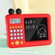 thumbnail image 3 of Calculadora portátil para la enseñanza de matemáticas, juguete educativo de matemáticas tempranas, material didáctico para rojo, 3 of 9