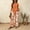 Orange, variant on Wide Leg Pants Suit For Women Wide Leg Pants Set Womens Lounge Sets 2 Piece Business Suit For Women Professional Beach Travel Set Women Sets 2 Piece Outfits Interview Outfits For Women