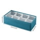 thumbnail image 2 of Caja De Lino Con Acabado Enrejado De 8 Litros Caja Para Guardar Ropa Interior Bolsa De Almacenamiento Plegable Lavable, 2 of 7
