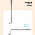 thumbnail image 5 of Stainless Steel Fishing Hook Removal Tool Extractor Device For Safe Easy Unhooking Angler Accessory, 5 of 9