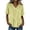 Yellow, variant on cfhntfmh Summer Tops for Women Trendy Fashion Cotton Linen Clothing Tunic Tshirts V Neck Short Sleeve Shirts Blouses for Women