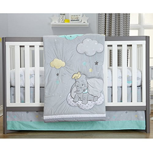 pink dumbo cot bedding