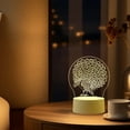 thumbnail image 2 of Luces Led para Dormitorio Multicolor 11 * 11 * 20cm / 7.9 * 4.3 * 4.3In Regalo Del Festival, 2 of 6