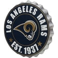 thumbnail image 1 of Los Angeles Rams Sign Bottle Cap Style, 1 of 2