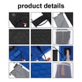 thumbnail image 4 of yeacher Portable Electric Heating Pad for Winter Camping & Indoor Use - 7-Zone Warmth, Adjustable Temperature, Durable Polyester Fabric, Easy Storage Bag - Black/Blue Options, 4 of 7