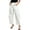 A White, variant on DOKOTOO Women's Barrel Jeans Wide Leg Vintage Mid Rise Y2k Baggy Boyfriend Ankle Denim Pants Blue Size 10