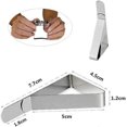 thumbnail image 2 of 12 Packs Adjusting Tablecloth Clips Stainless Steel Table Cover Clamps Table Cloth Holders (silver), 2 of 3