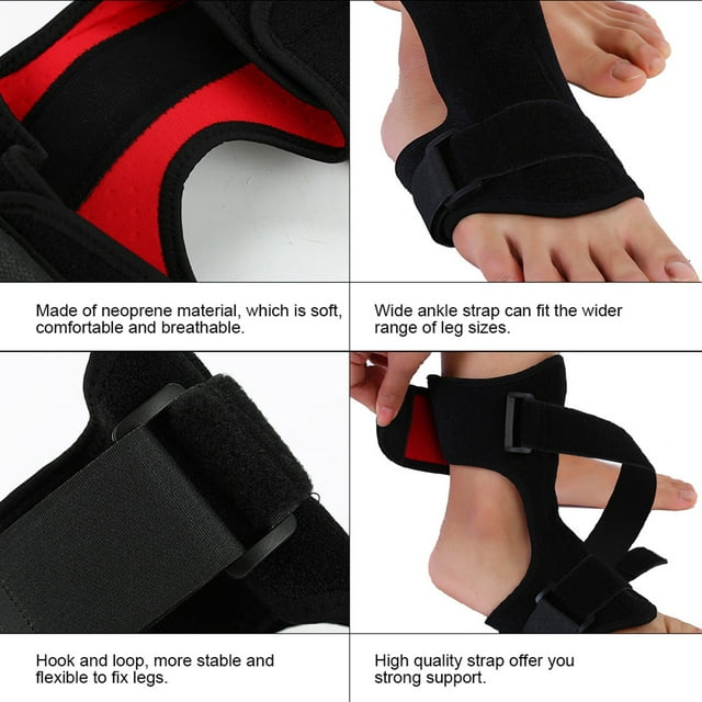 Soporte de férula para rodilla, soporte de articulación de rodilla ajustable, soporte de tobillo, soporte de ortesis, acabado de lujo